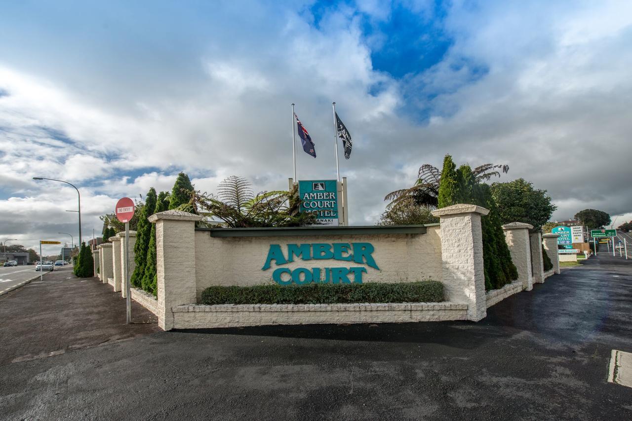 Amber Court Motel New Plymouth Esterno foto